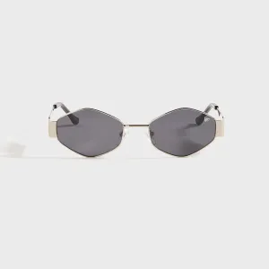 Vintage Frames Cypher 2 24KT - White Gold / Black