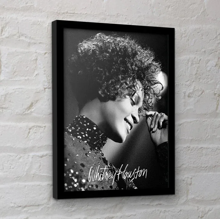 Whitney Houston (Photo) Collector Print (Framed)